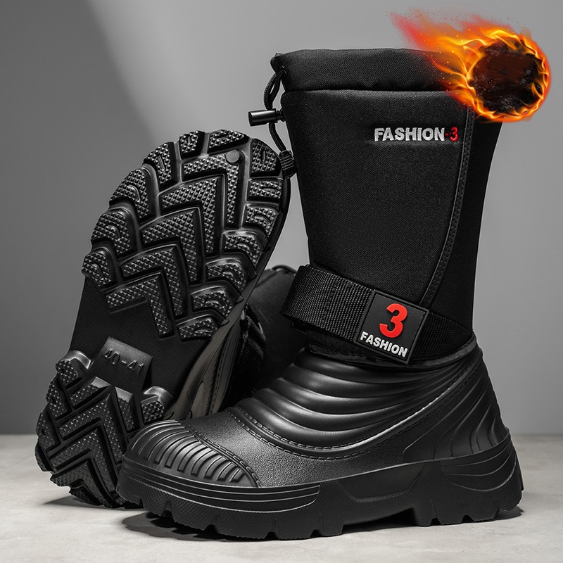 Winter Boot Insulated - Novas botas de neve masculinas para