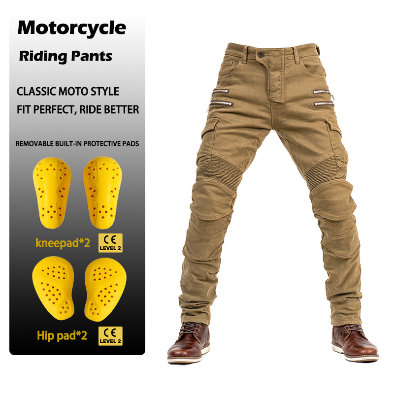 Men'S Shoes With Jeans - Calças Jeans Slim Fit com Zíper
