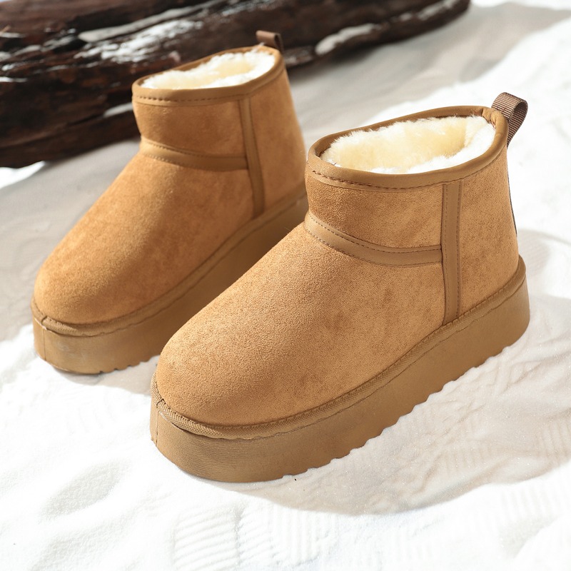 Winter Boot Insulated - Real lã de pele de carneiro