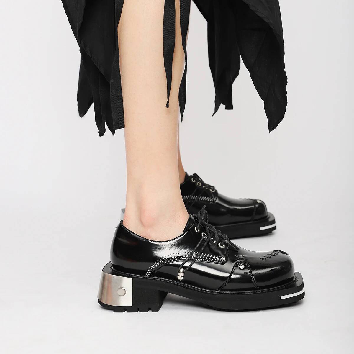 Men Shoes Trainers - Tênis Retro de Metal para Mulheres