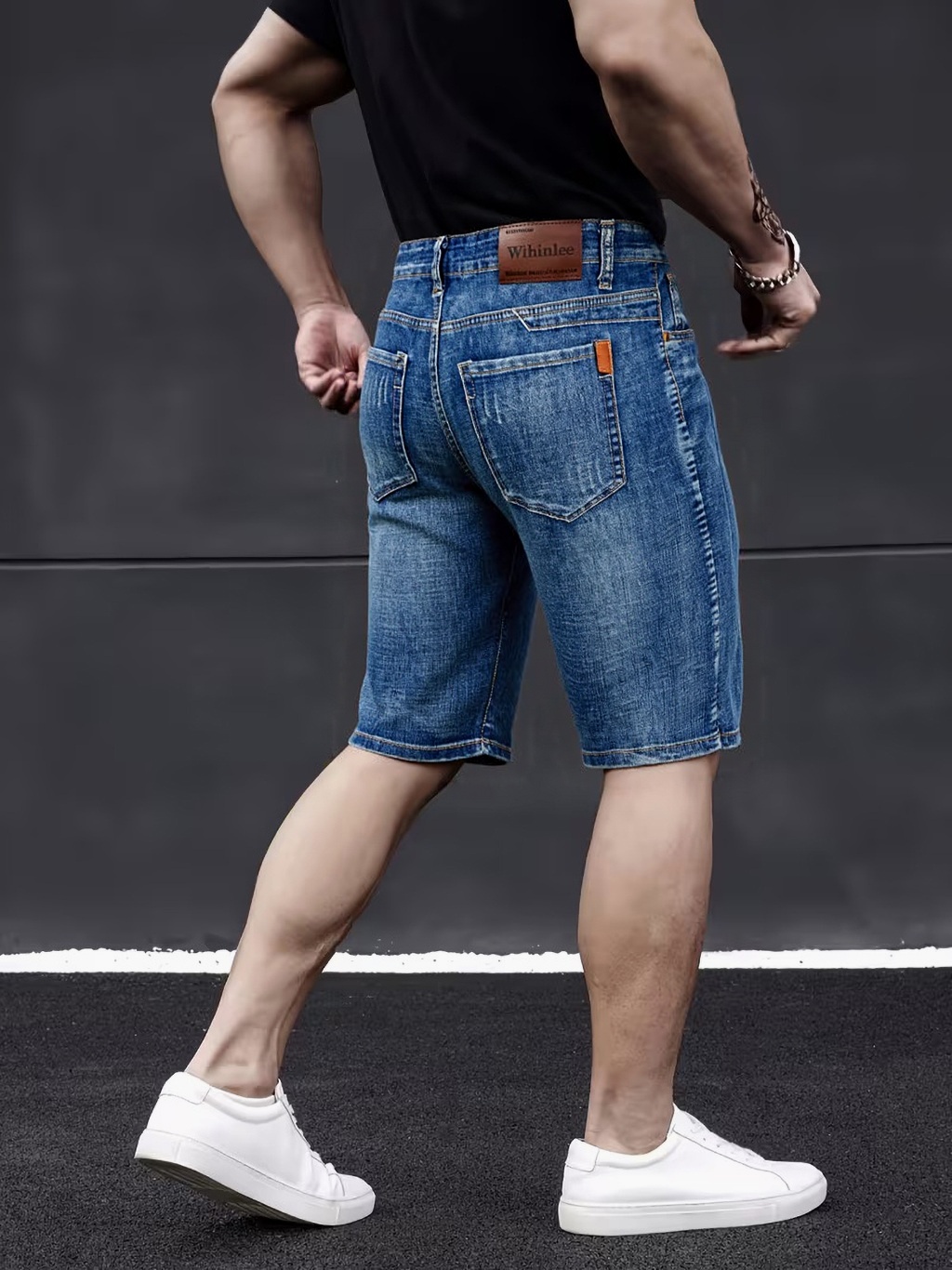 Men'S Shoes With Jeans - Wthinlee Novos Jeans Masculinos Casuais de