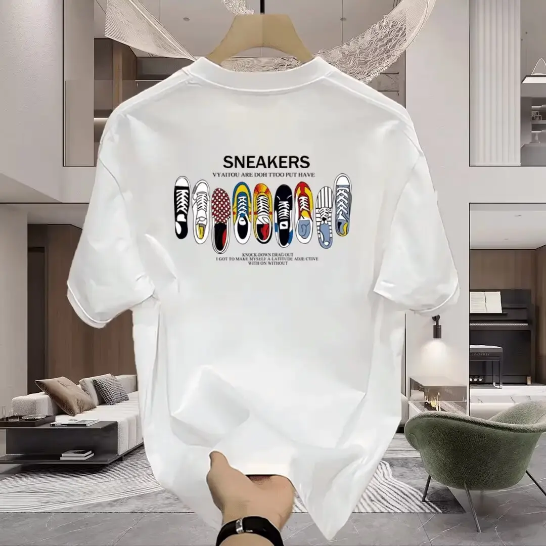 Camiseta Masculina 100% Algodã - Men Shoes Under 100 avaliação e preço