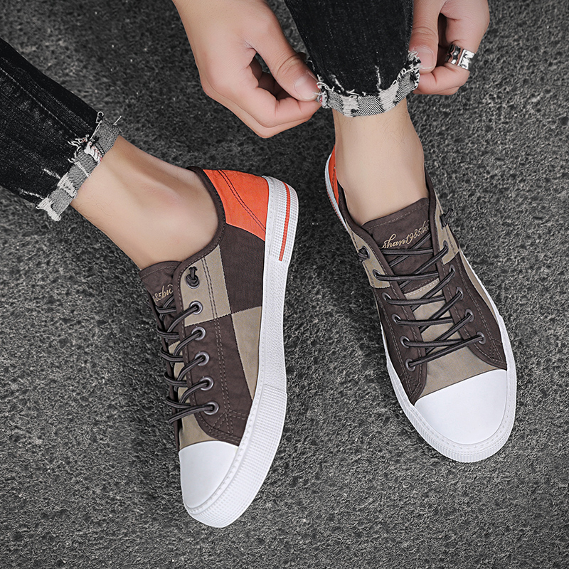 Tênis de lona plana para homen - Men Shoes Vans avaliação e preço