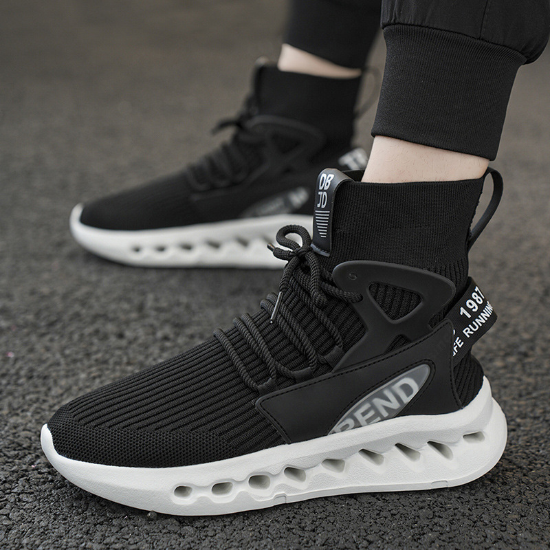 Tênis Masculino Cano Alto Mode - Men Shoes Trends avaliação e preço