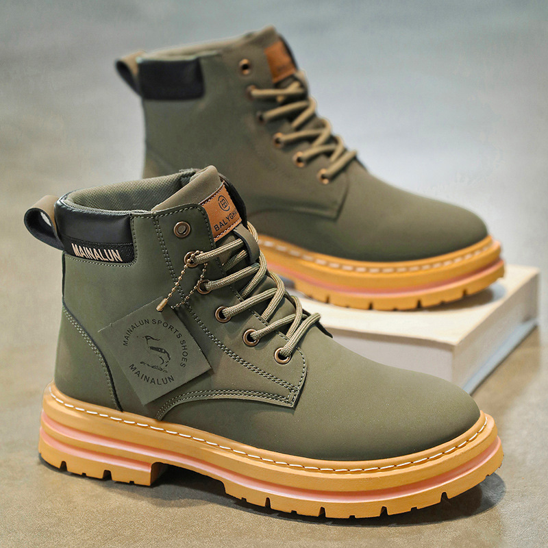 Clássico masculino botas de ca - Men Shoes Trends avaliação e preço