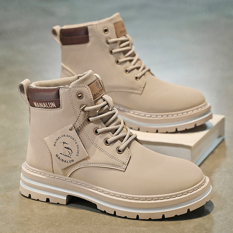 Clássico masculino botas de ca - Men Shoes Trends avaliação e preço