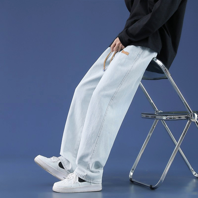 Tecido Lyocell masculino calça - Men'S Shoes With Jeans avaliação e preço