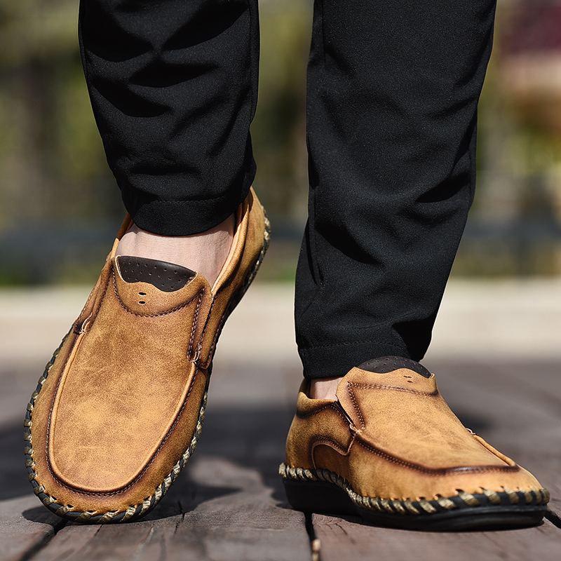 Tênis casuais 100% couro, sapa - Men Shoes Under 100 avaliação e preço