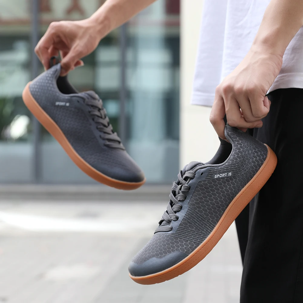Sapatos minimalistas descalços - Men Shoes Trainers avaliação e preço