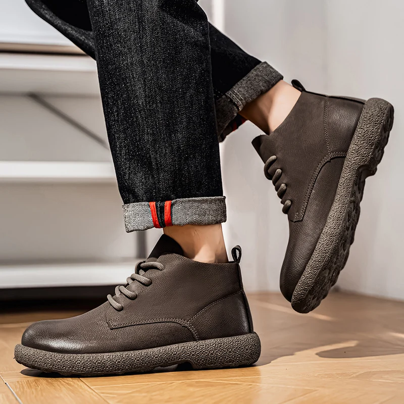 Botas de tornozelo masculinas  - Men Shoes Trends avaliação e preço