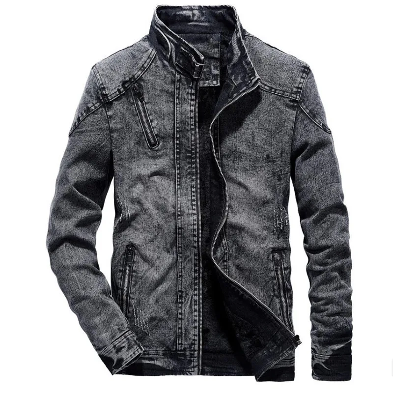 Jaqueta jeans casual masculina - Men'S Shoes With Jeans avaliação e preço
