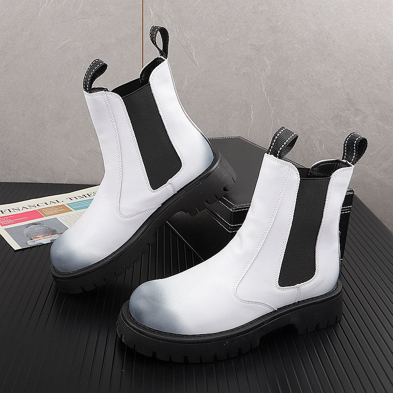 Botas de Couro Genuíno de Luxo - Men Shoes Trends avaliação e preço