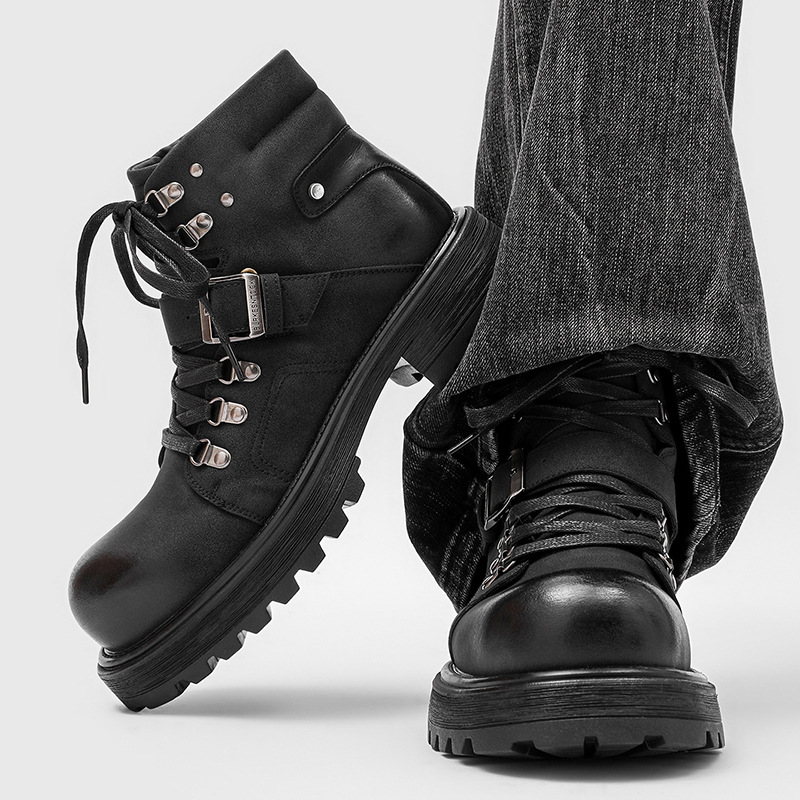 Marca masculina botas de couro - Winter Boot Insulated avaliação e preço