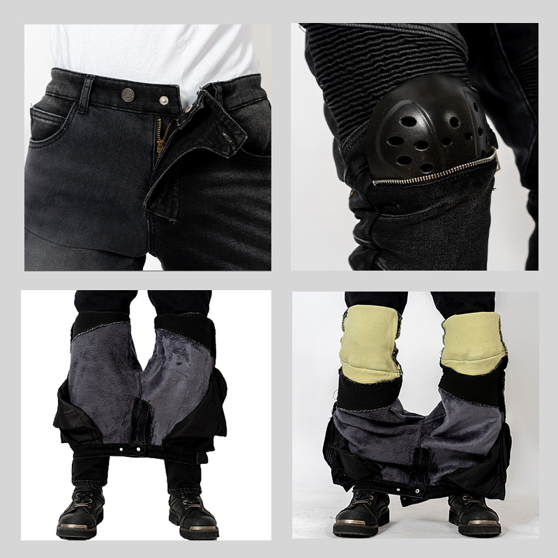 Calças de inverno para motocic - Men'S Shoes With Jeans avaliação e preço