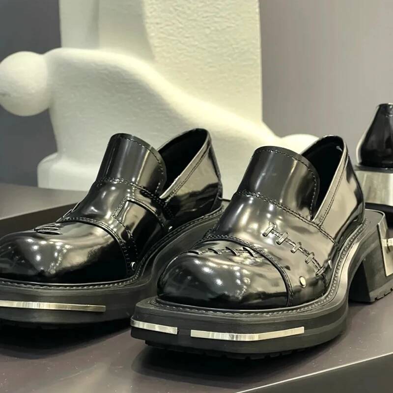 Tênis Retro de Metal para Mulh - Men Shoes Trainers avaliação e preço