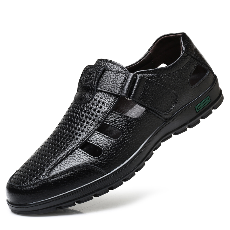 Sandálias masculinas de couro  - Men Shoes Eu To Us avaliação e preço