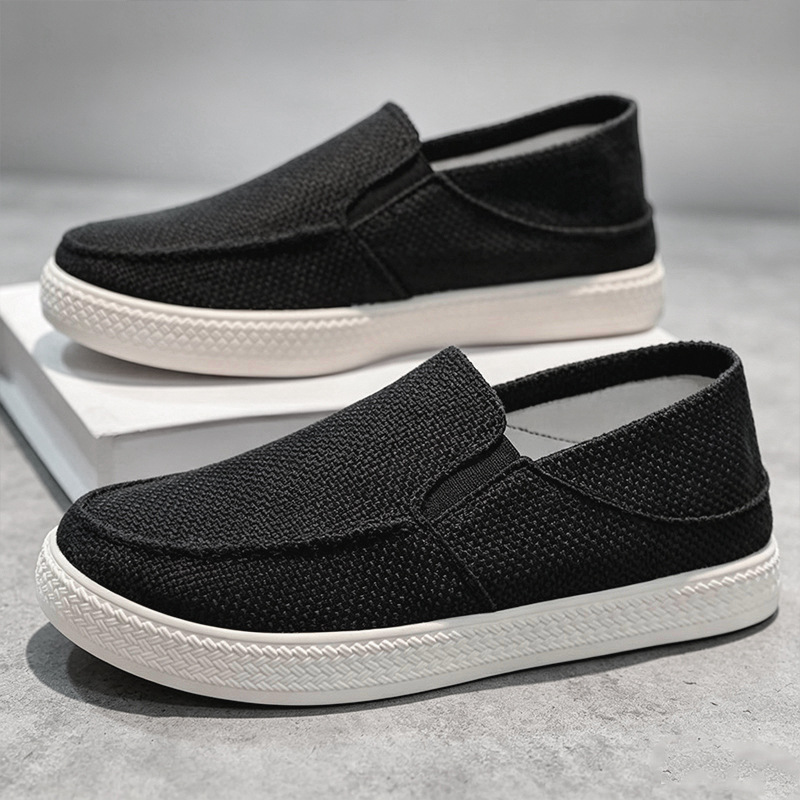 Sapatos masculinos de linho, e - Men'S Shoes Loafers Casual avaliação e preço