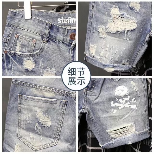 Verão masculino desgastado grâ - Men'S Shoes With Jeans avaliação e preço