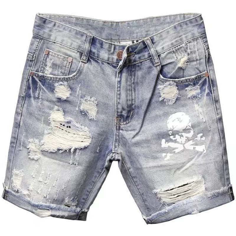 Verão masculino desgastado grâ - Men'S Shoes With Jeans avaliação e preço